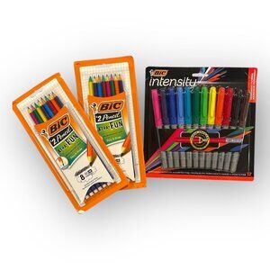 BIC Intensity Permanent Markers 2 Xtra Fun Pencils Sets
